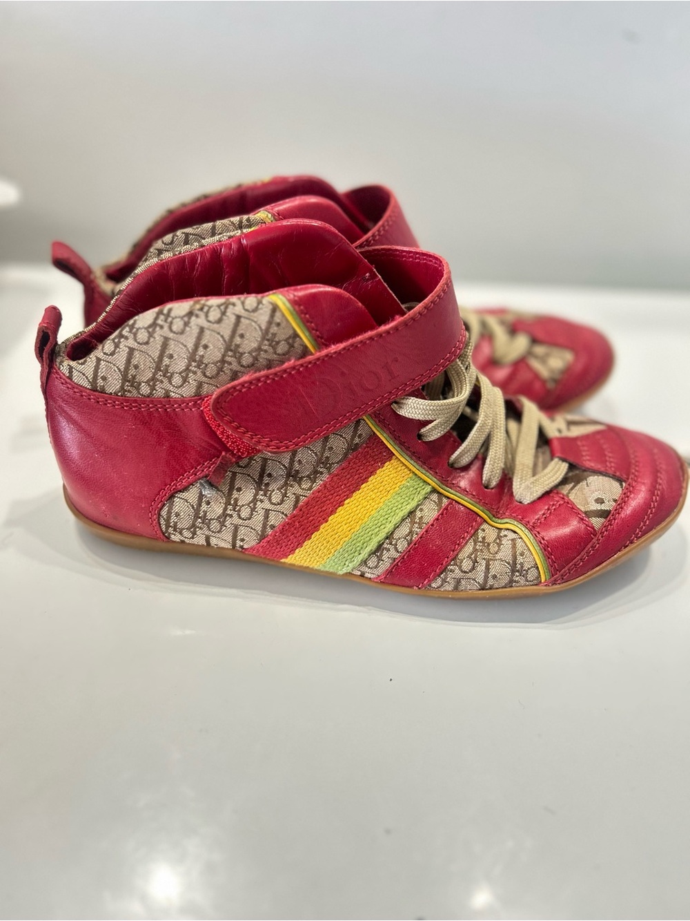 Dior Rasta Trotter Hightop  Vintage Sneaker